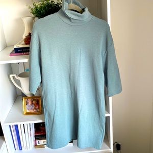 Seafoam Blue Zara Sweatshirt Tunic